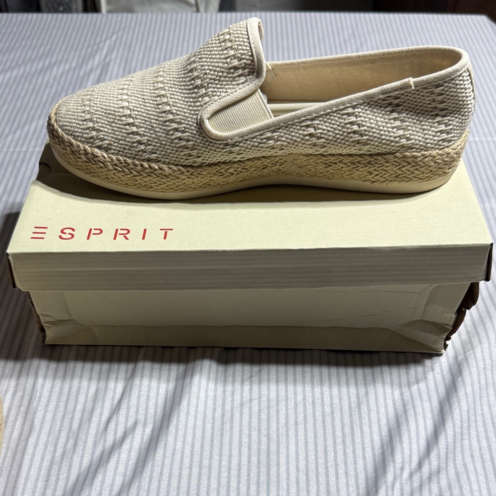 Esprit Women's Tan Espadrille Slip-Ons